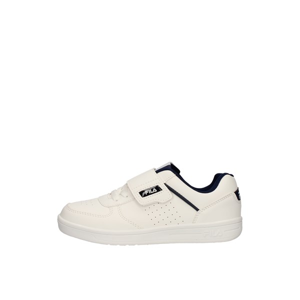 Fila  low white_blue