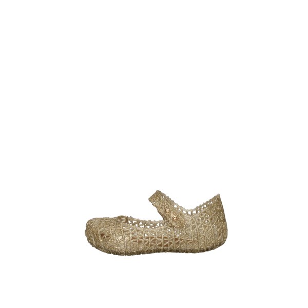 Melissa Ballerine gold_glitter