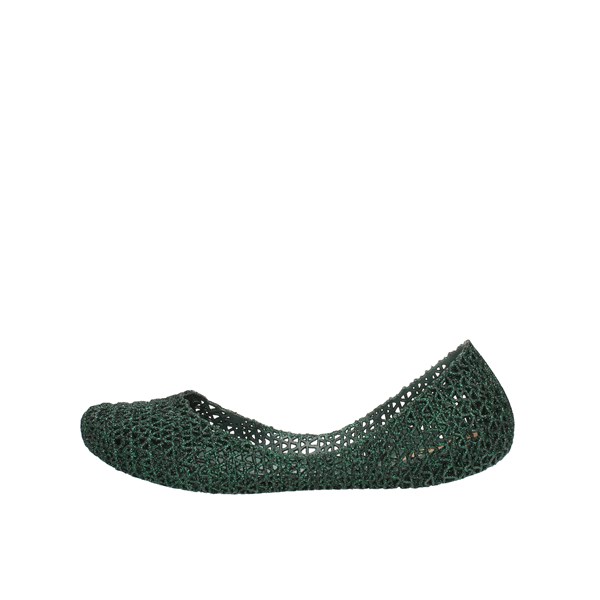 Melissa Ballerine green_glitter