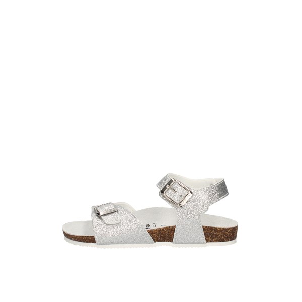 Gold Star Sandals Silver
