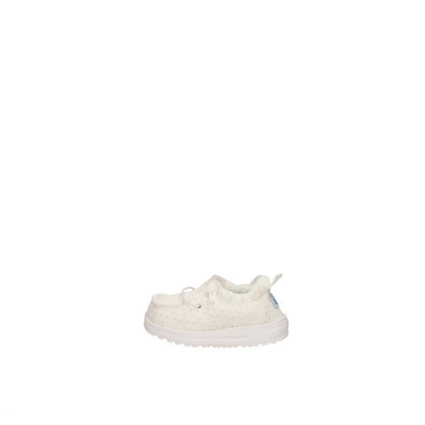 Hey Dude Without laces white