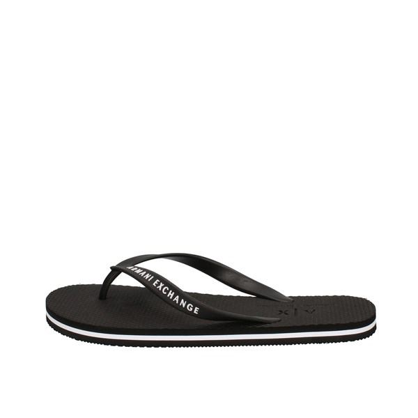 Armani Exchange Sandals Black