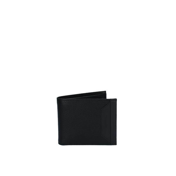 Acciaio Wallets Black
