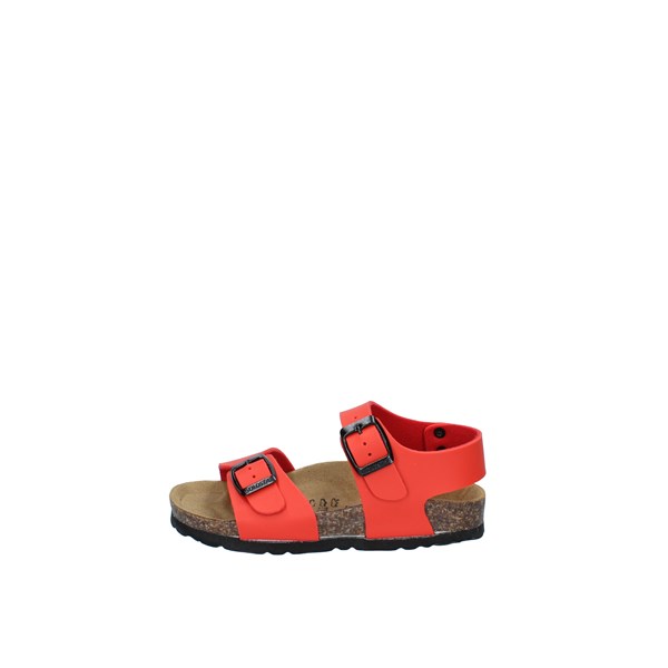Gold Star Sandals Red