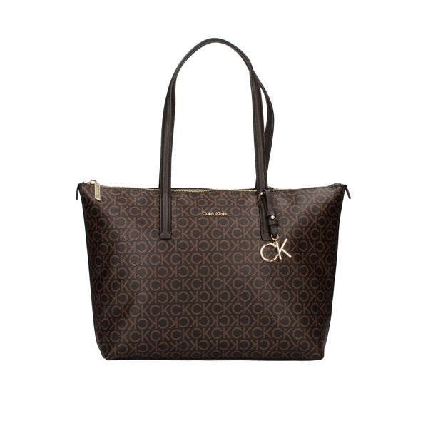 Calvin Klein Shopping bags Brown