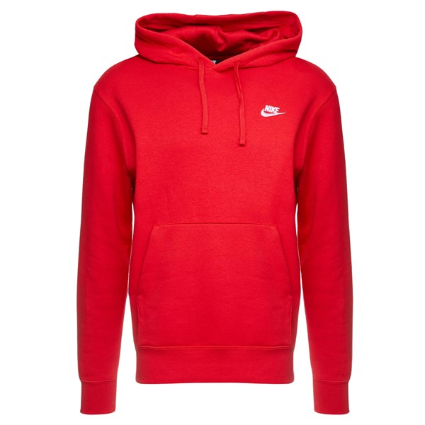 Nike Con Cappuccio Rosso