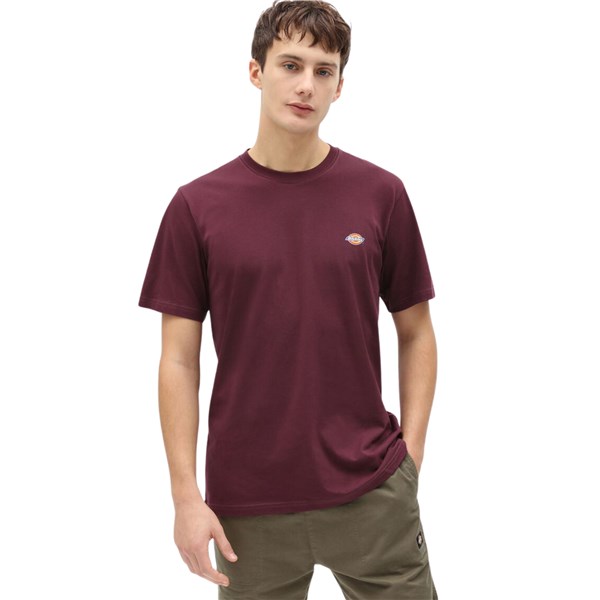 Dickies Manica Corta Bordeaux