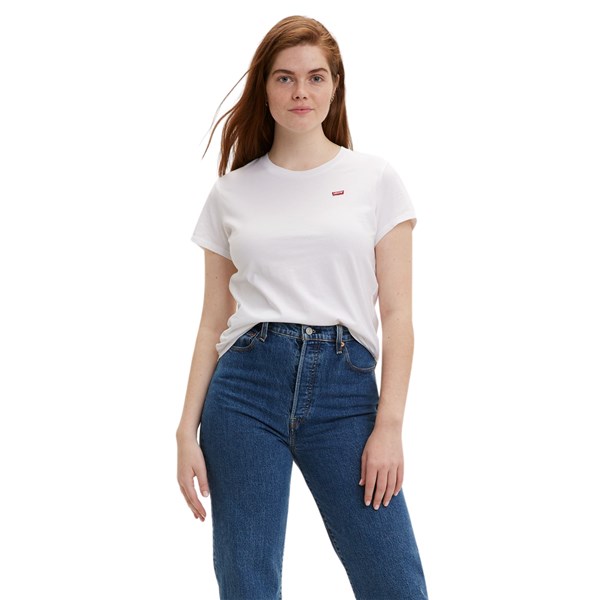 Levi's Manica Corta Bianco