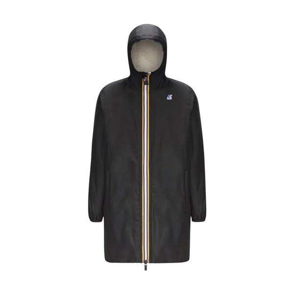 K-Way Impermeabile ecru_black_pure_c06