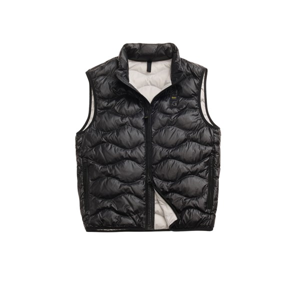 Blauer Gilet Nero