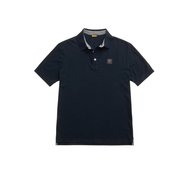Blauer Maniche Corte Blu