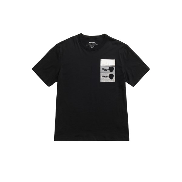 Blauer Manica Corta Nero