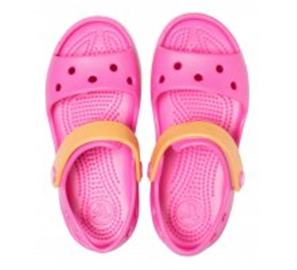Crocs Shoes Unisex Junior Sandals rosa_arancio 12856