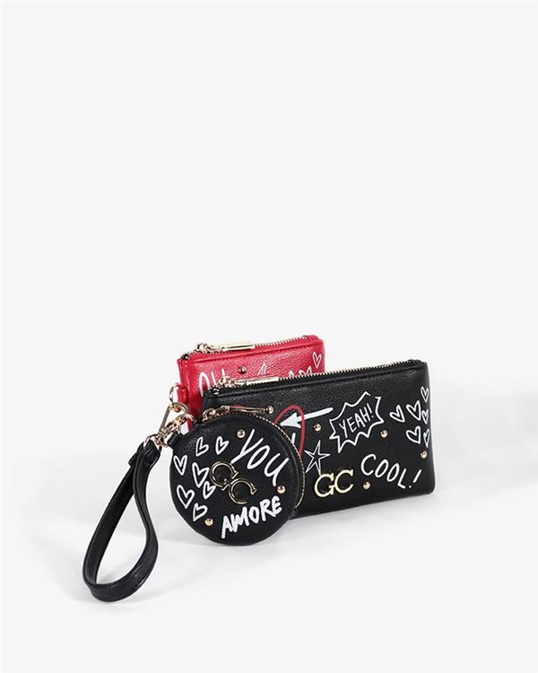 Gio Cellini Accessories Woman Accessories For Bags Black KK024