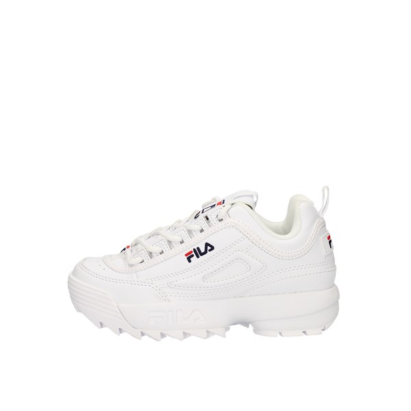 Basse Fila Unisex Junior - Bianco - Vendita Basse On line su gogofashion.itScarpe