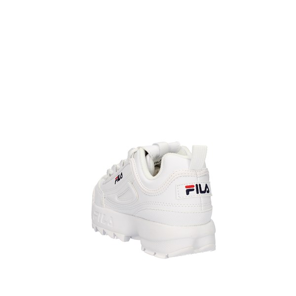Fila Shoes Unisex Junior  low White FILA DISTRUPTOR Kids 1010567.1FG