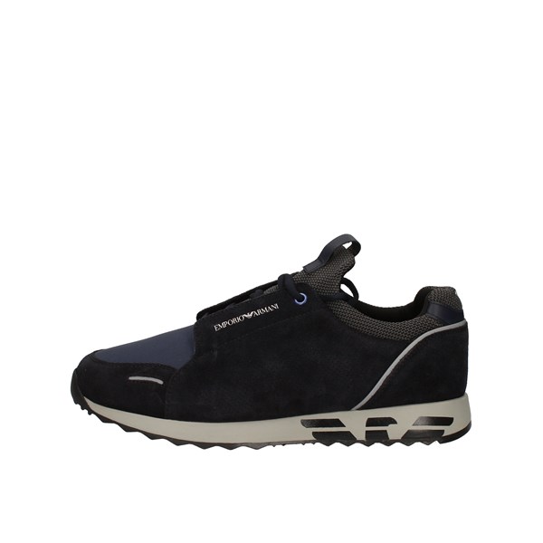 scarpe armani blu