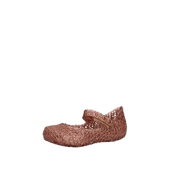 Melissa Scarpe Bambina Ballerine rose_glitter MINI MELISSA CAMPANA PAPEL BB 32995