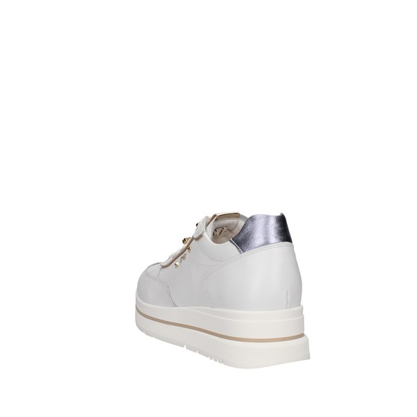 Nero Giardini Scarpe Donna Con Zeppa Bianco E512907D