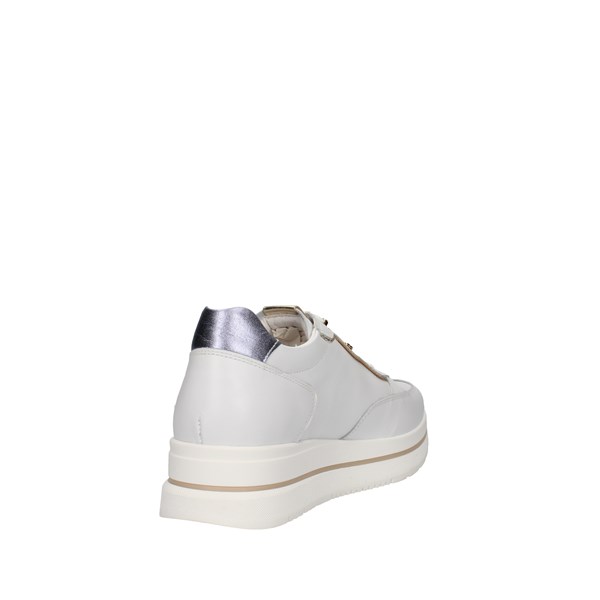 Nero Giardini Scarpe Donna Con Zeppa Bianco E512907D