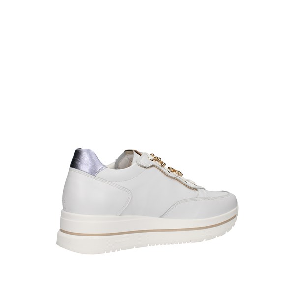 Nero Giardini Scarpe Donna Con Zeppa Bianco E512907D