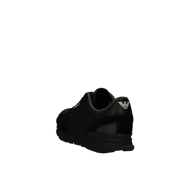 Emporio Armani Shoes Man  low Black X4X289 XM498