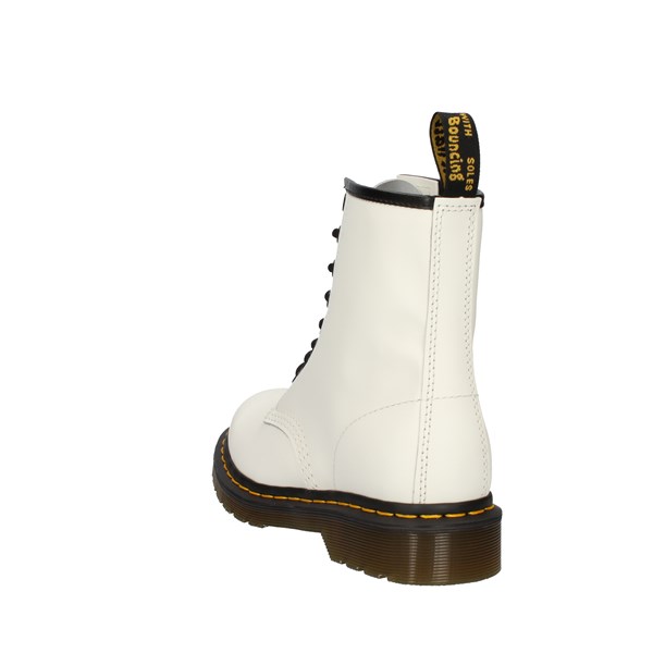 Dr Martens Scarpe Donna Anfibi Bianco 1460 11822100