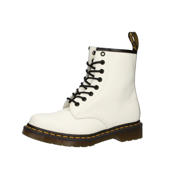 Dr Martens Scarpe Donna Anfibi Bianco 1460 11822100