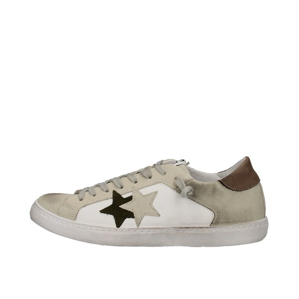 2star Shoes Man  low White 2SU3241