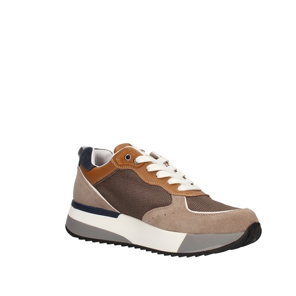 Guardiani Shoes Man  low Brown AGM007109
