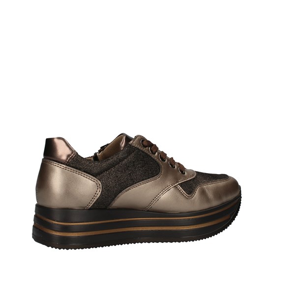 Igi e Co Shoes Woman With Wedge Bronze 8177522