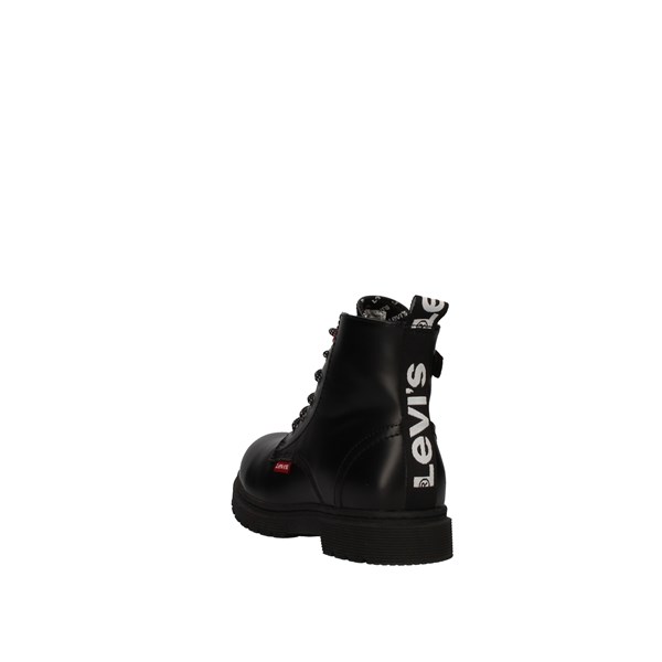 Levis Shoes Unisex Junior Amphibians Black VPHI0020S