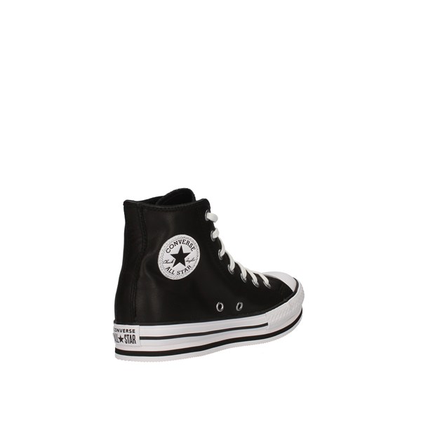 Converse Scarpe Unisex Adulto Junior Alte Nero 666391C