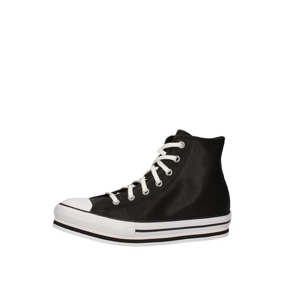 Converse Scarpe Unisex Adulto Junior Alte Nero 666391C