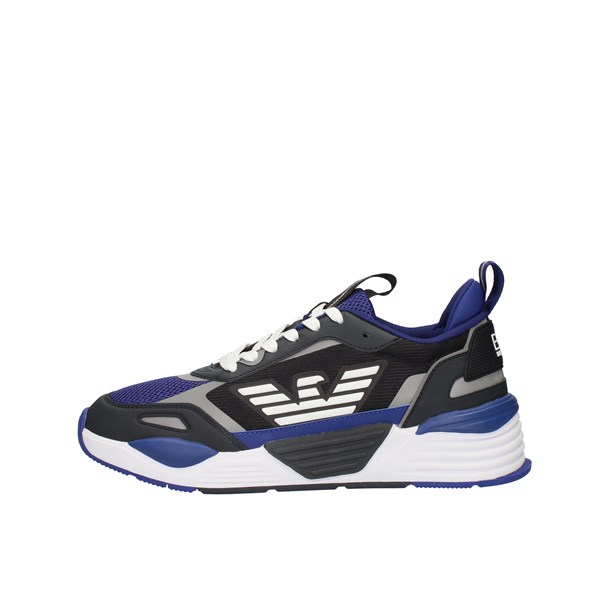 EA7 Scarpe Uomo Basse Blu X8X070 XK165 Q242