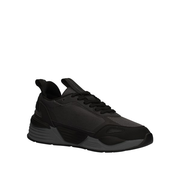 EA7 Shoes Man  low Black X8X070 XK165 Q239
