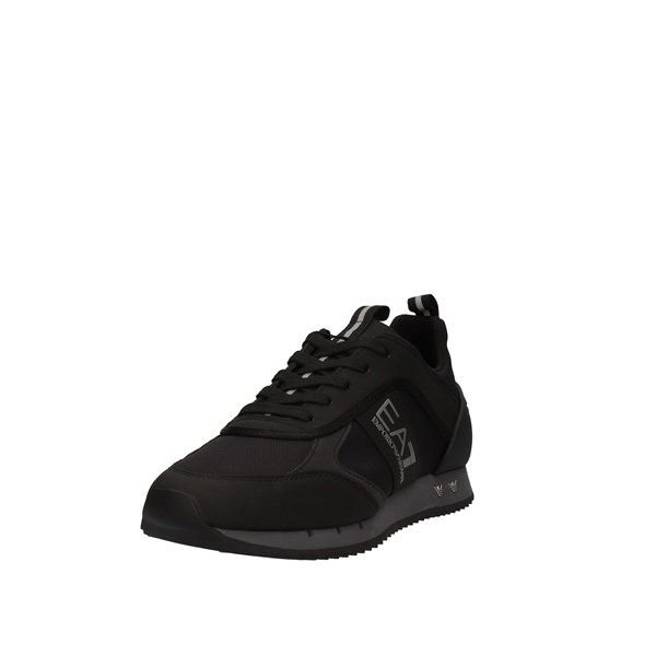 EA7 Shoes Man  low Black X8X027 XK219 Q226
