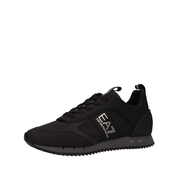 EA7 Shoes Man  low Black X8X027 XK219 Q226