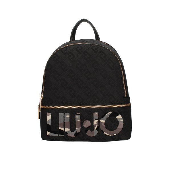 Liu Jo Bags Woman Backpacks Black NF1210 T6438