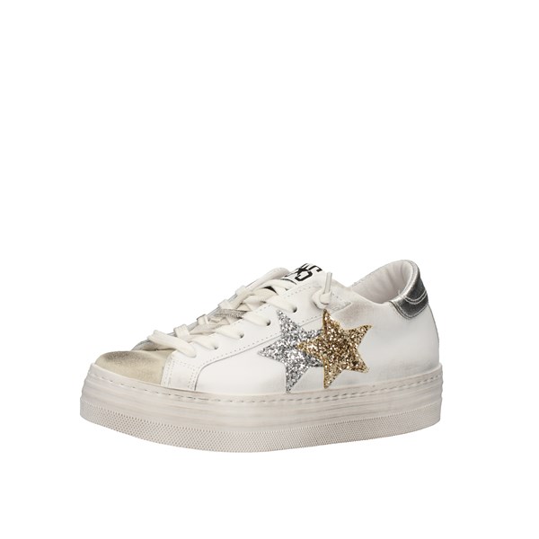 2star Shoes Woman  low White 2SD2854