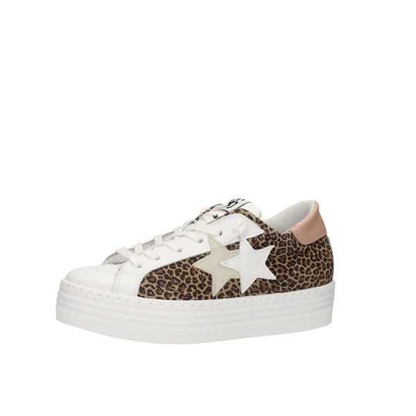 2star Shoes Woman  low White 2SD3442