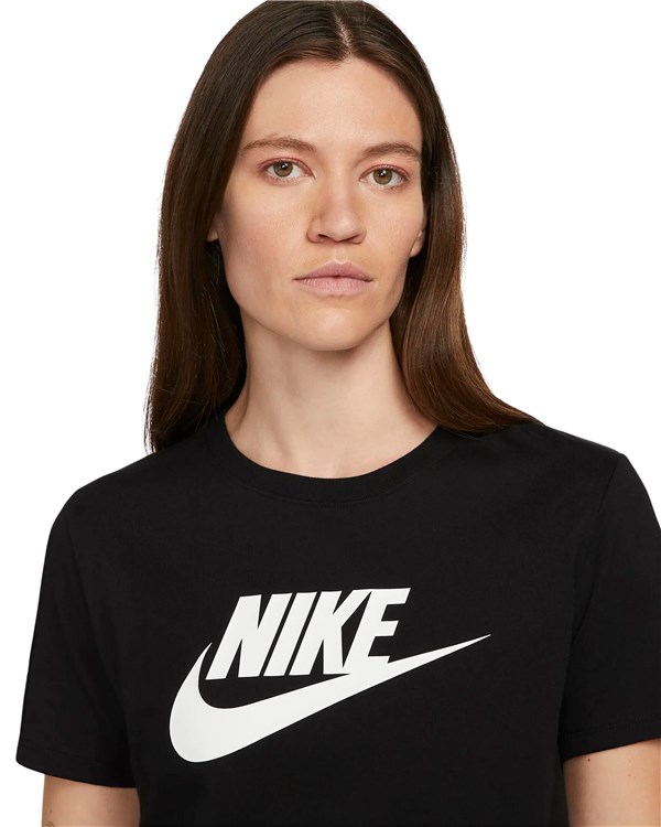 Nike Abbigliamento Donna Manica Corta Nero DX7906