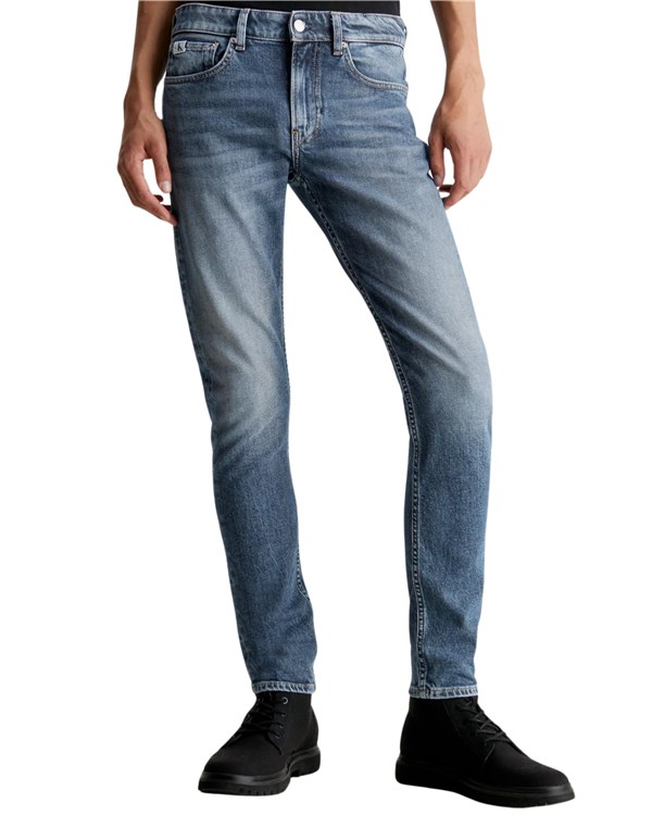 Calvin Klein Abbigliamento Uomo Slim Blu J30J324193