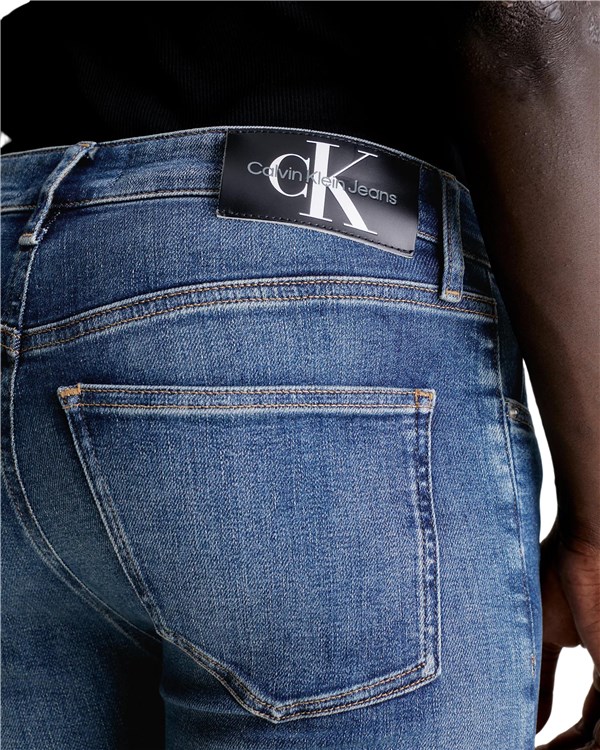 Calvin Klein Abbigliamento Uomo Skinny blu_medio J30J324198