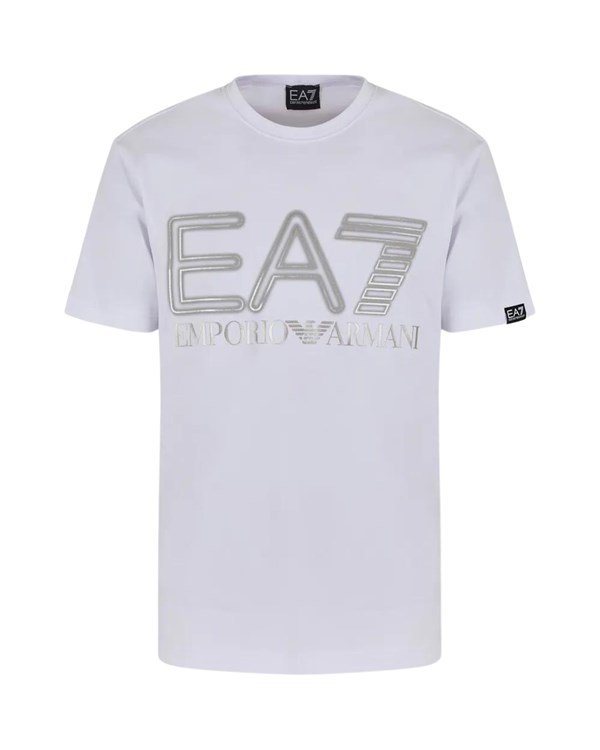 Armani EA7 Abbigliamento Uomo Manica Corta Bianco 3DPT37 PJMUZ