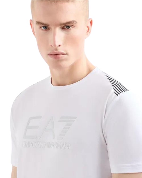 Armani EA7 Abbigliamento Uomo Manica Corta Bianco 3DPT31 PJRGZ