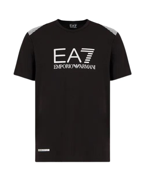 Armani EA7 Abbigliamento Uomo Manica Corta Nero 3DPT29 PJULZ