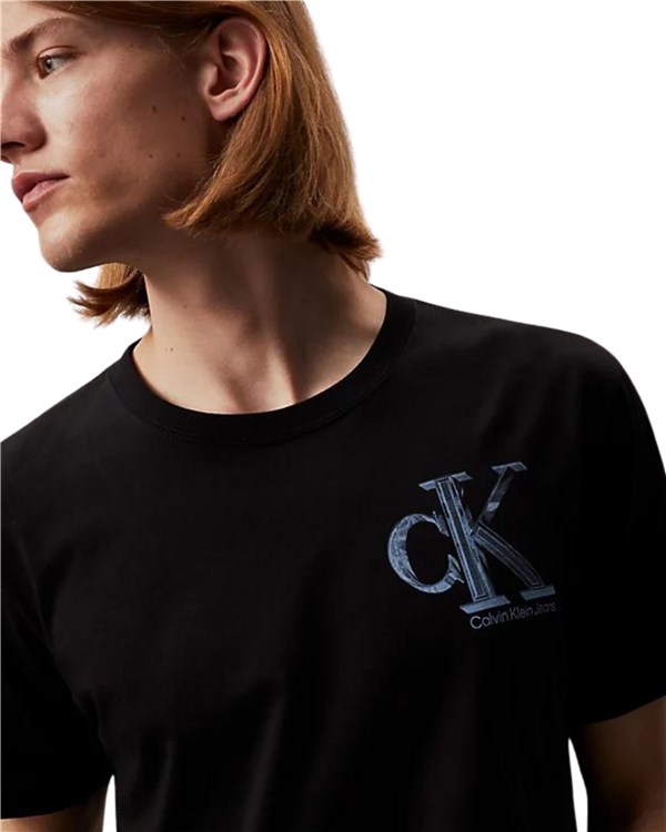 Calvin Klein Abbigliamento Uomo Manica Corta beh_ck_black J30J325498