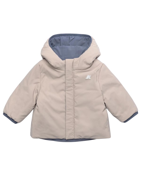 K-Way Abbigliamento Unisex Bambino Impermeabile grey_blue_avio_beige_grey_atu K71338W