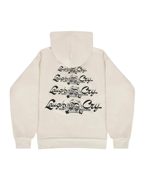 5tate of mind Abbigliamento Uomo Con Cappuccio off_white MFSOM5328